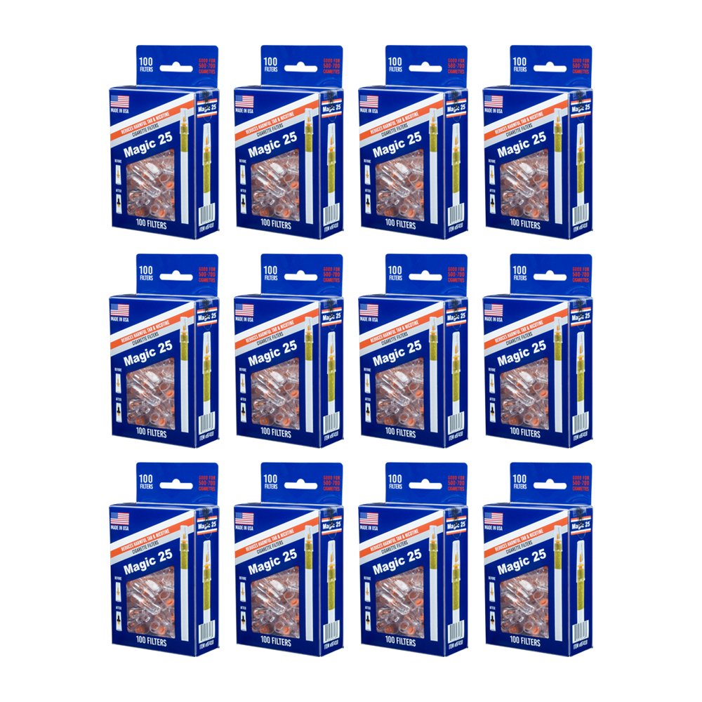 Magic 25 Filter - Value Pack 12 Pack Bundle — Magic 25 Filter Magic 25 Filter - Value Pack 12 Pack Bundle — Magic 25 Filter